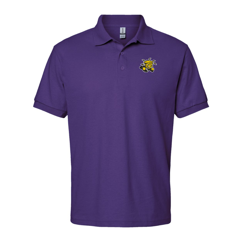 Men's Wichita State Shockers  Gildan Dry Blend Jersey Polo